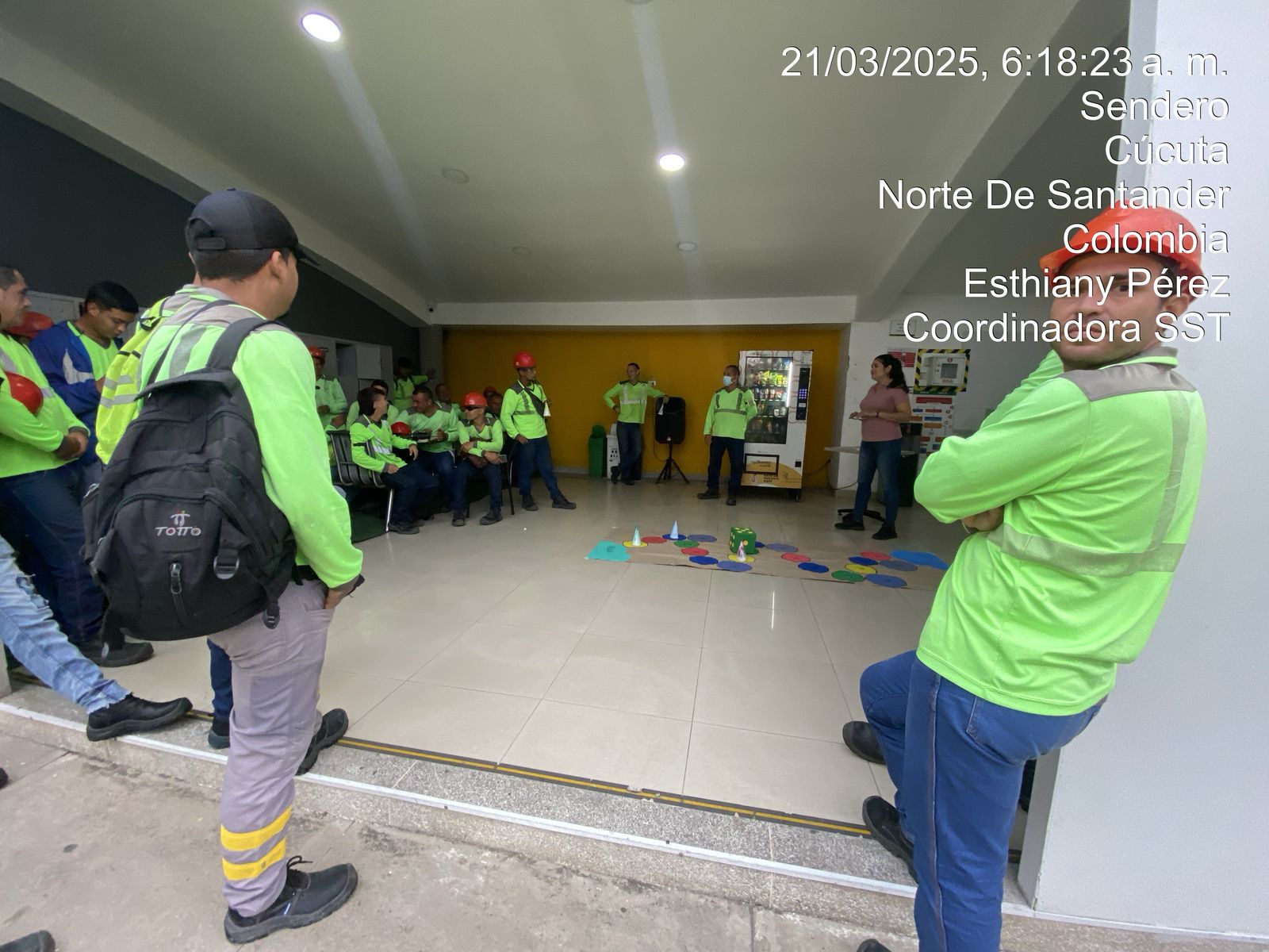 Evidencia de capacitación