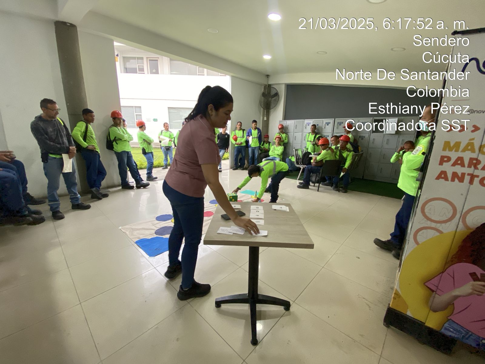 Evidencia de capacitación