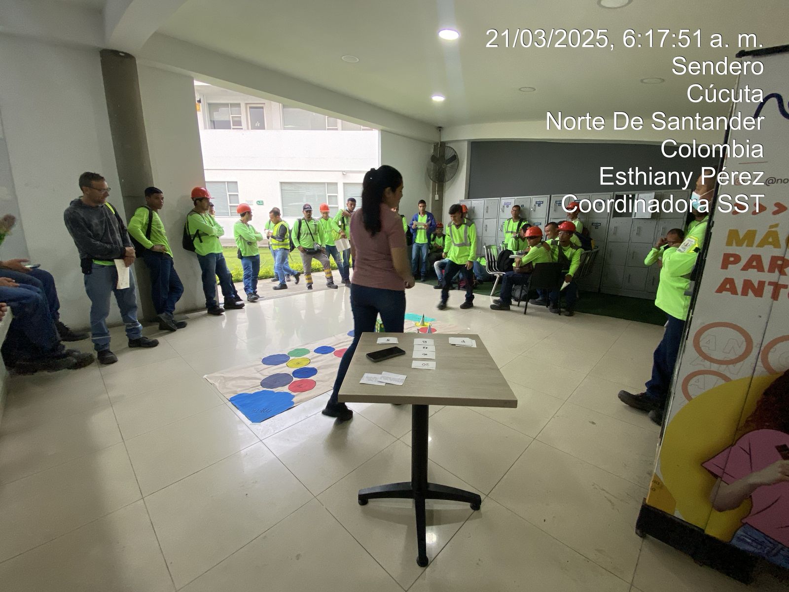 Evidencia de capacitación