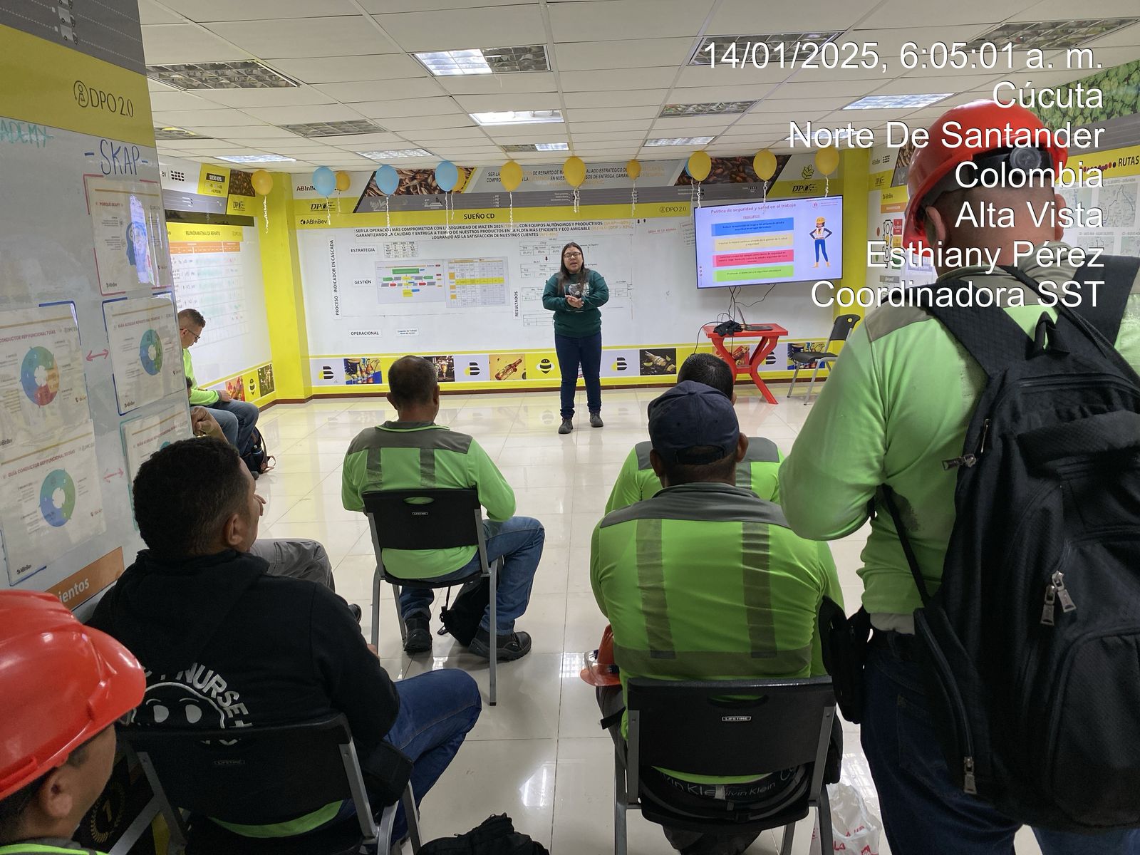 Evidencia de capacitación