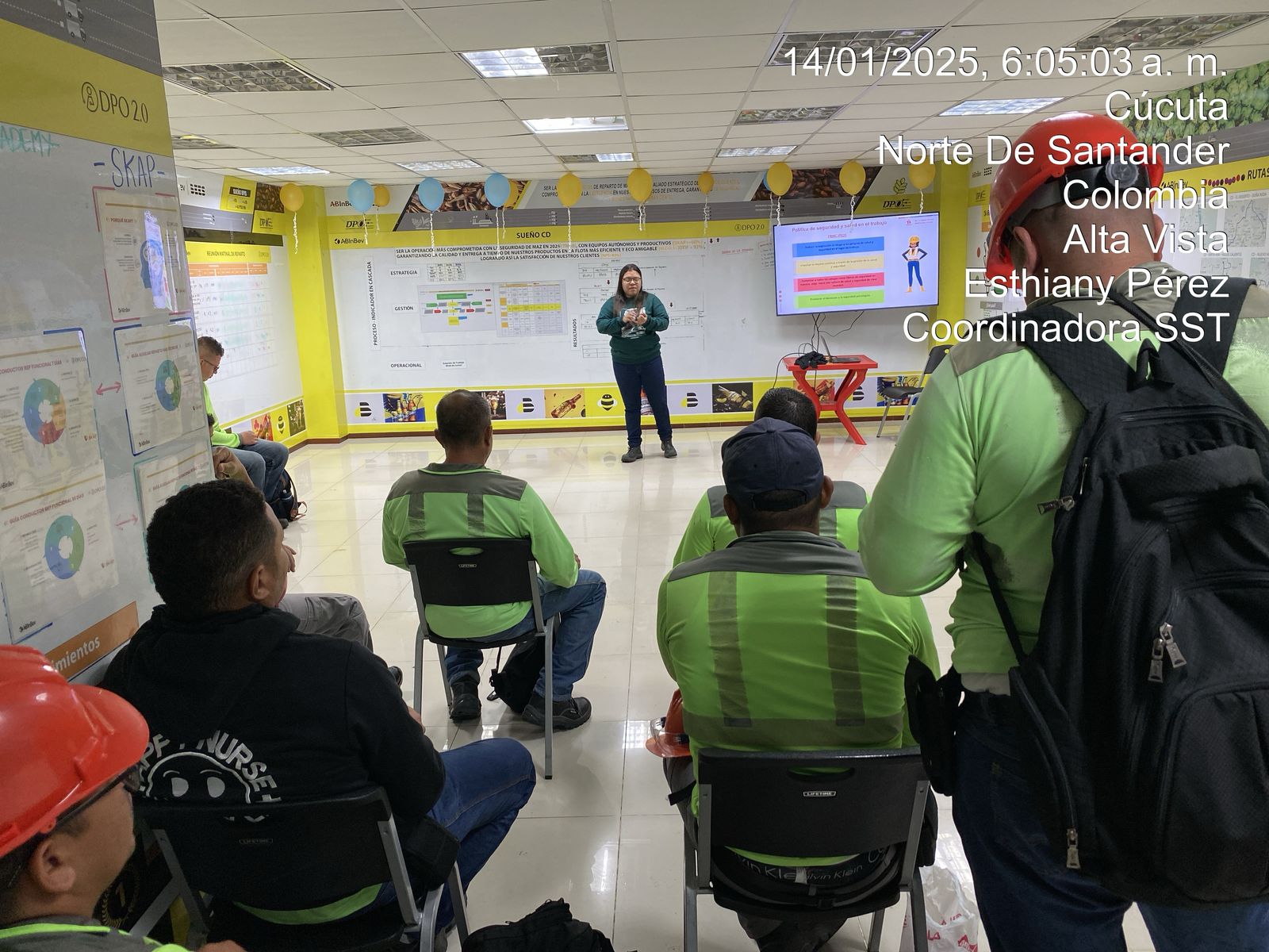 Evidencia de capacitación