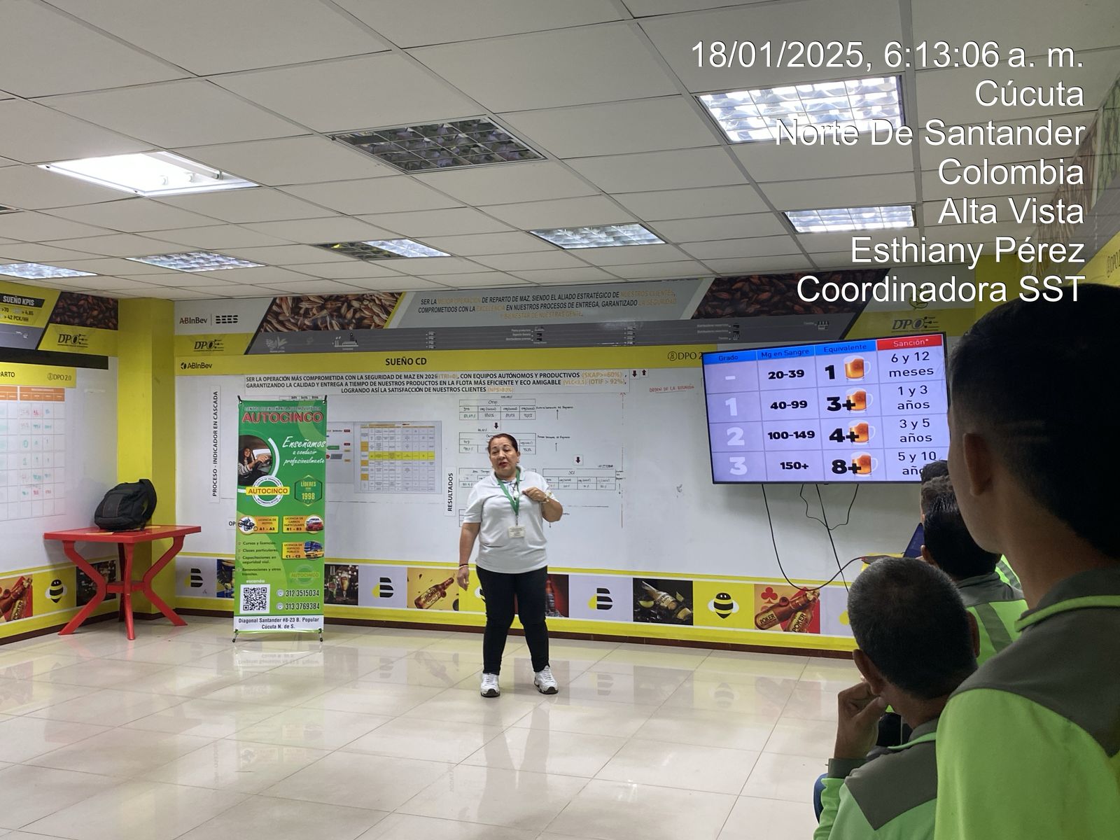 Evidencia de capacitación