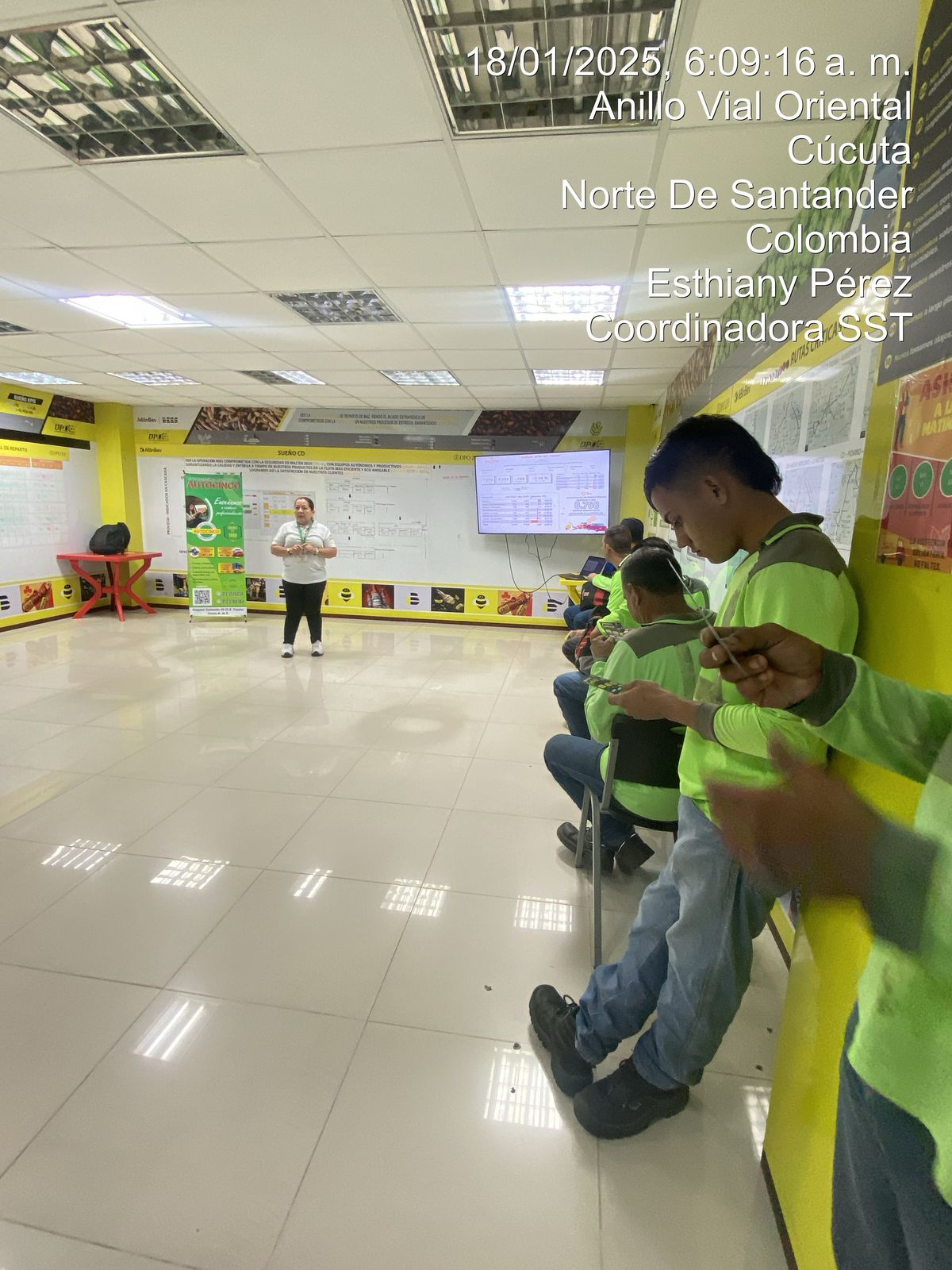 Evidencia de capacitación