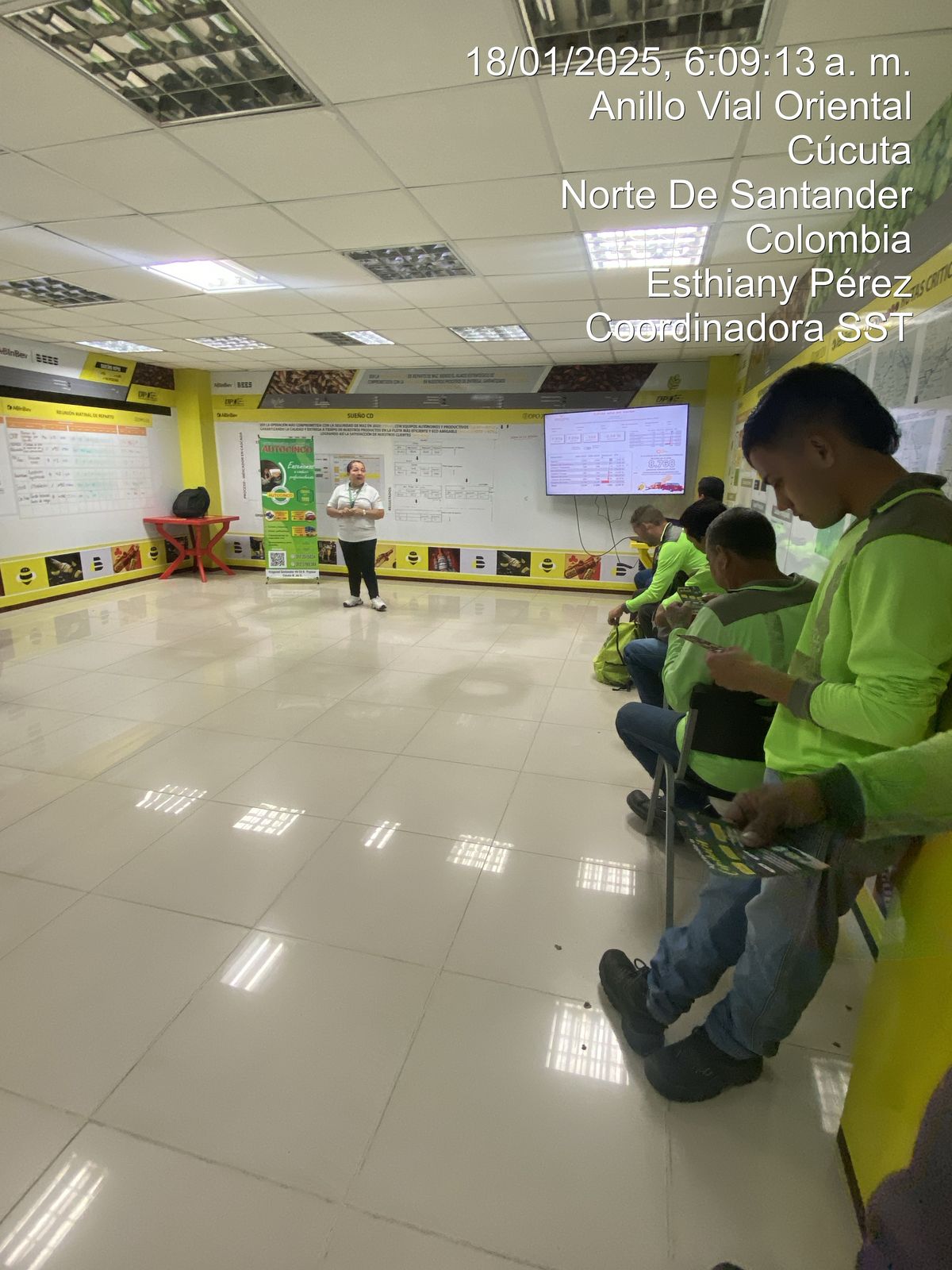 Evidencia de capacitación