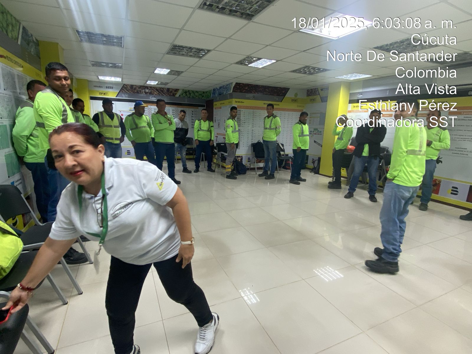 Evidencia de capacitación