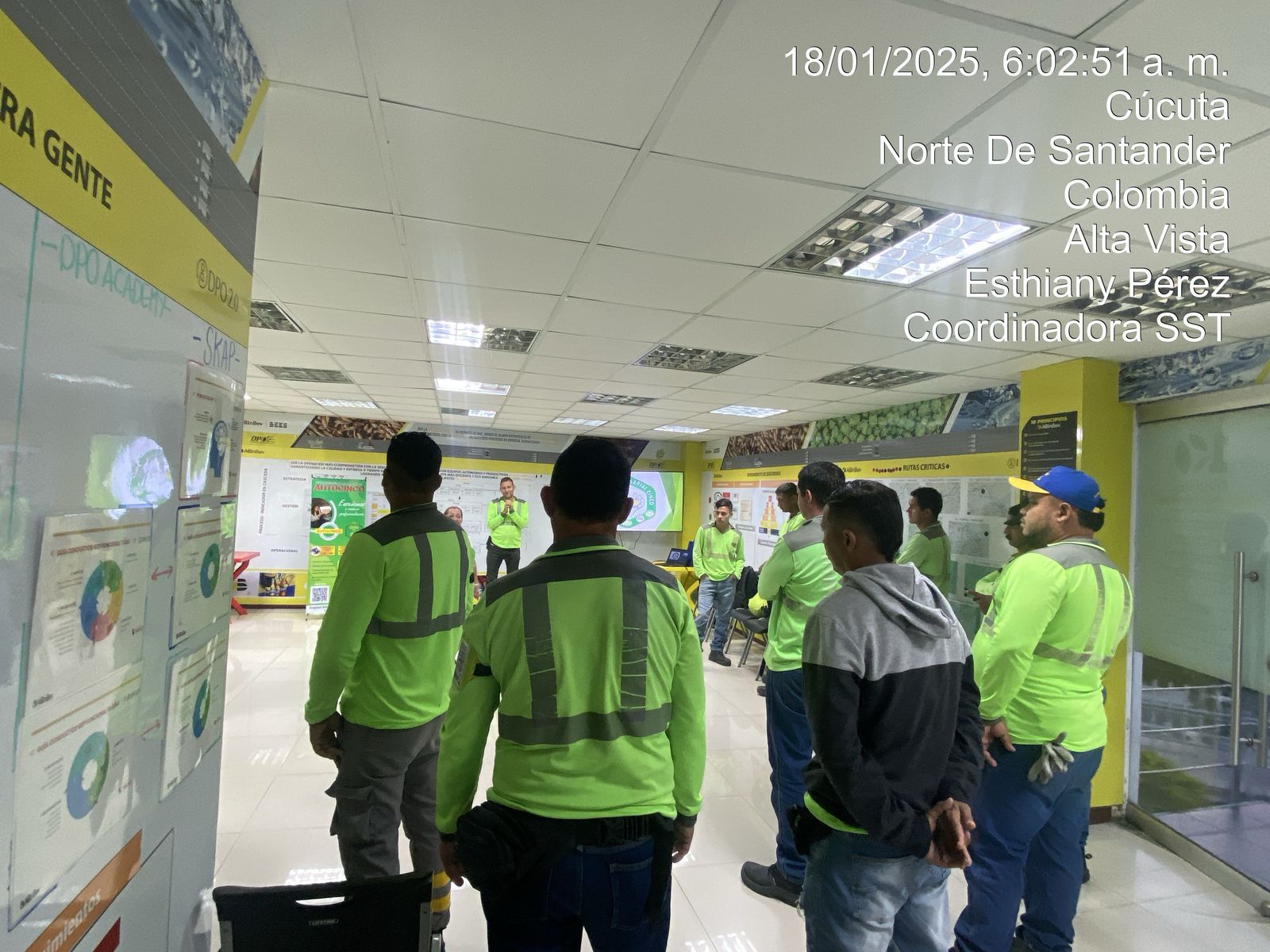 Evidencia de capacitación