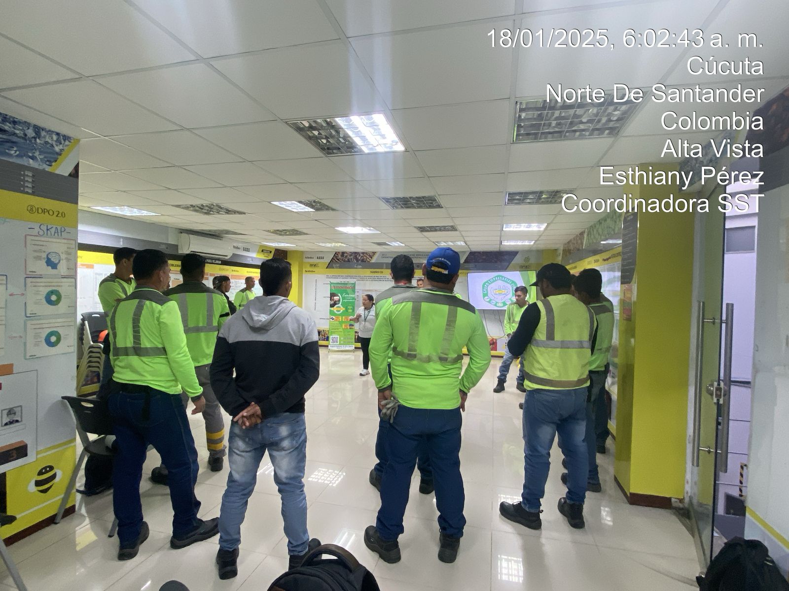 Evidencia de capacitación