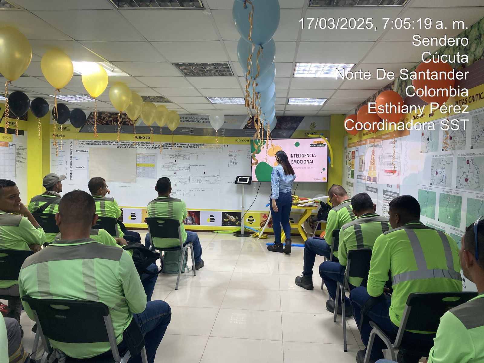 Evidencia de capacitación