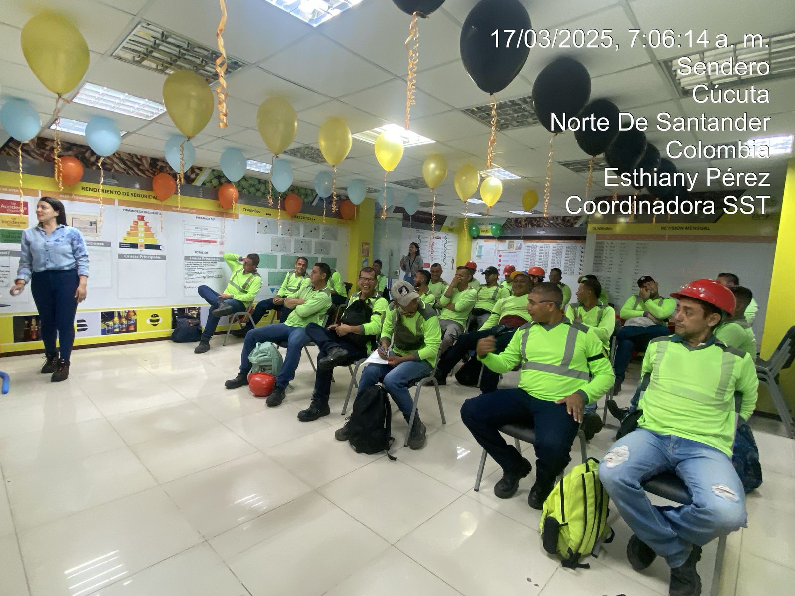 Evidencia de capacitación