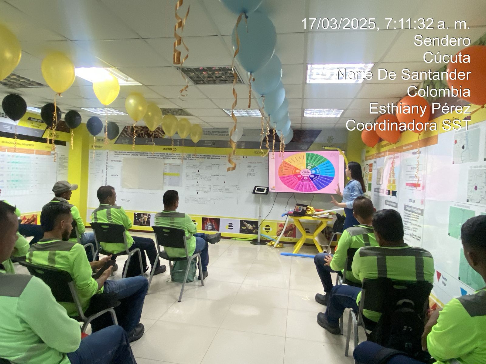 Evidencia de capacitación